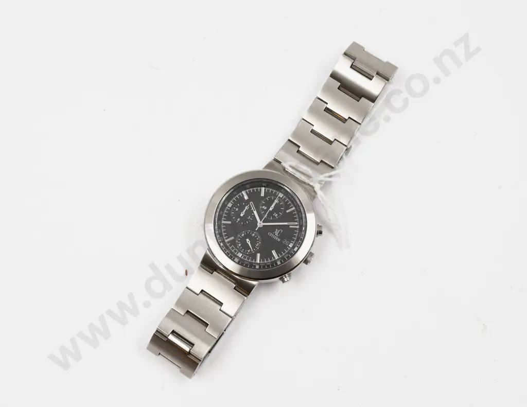 Boxed Citizen XC Stainless Steel Chronograph Wrist Watch Image 1++