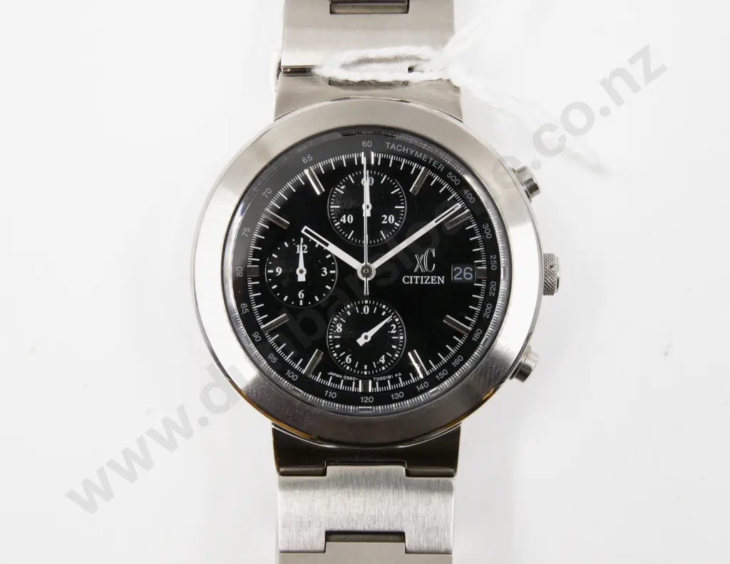 Boxed Citizen XC Stainless Steel Chronograph Wrist Watch Image 1++