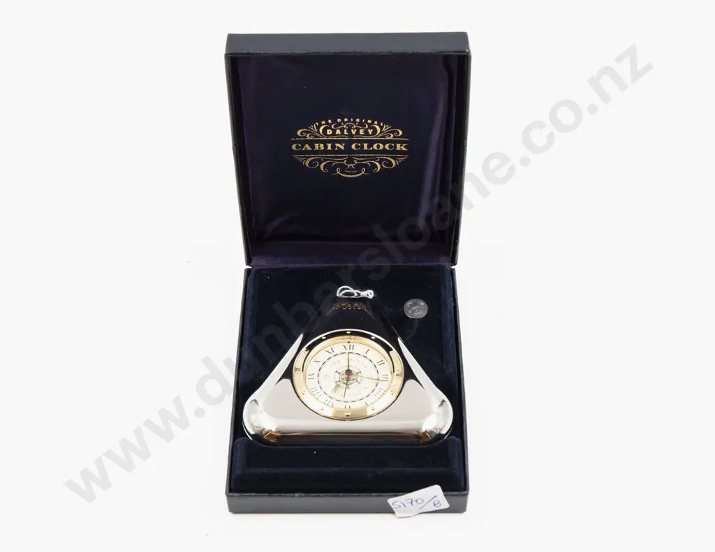 Vintage Grants of Dalvey Cabin Clock in Display Box Image 1++