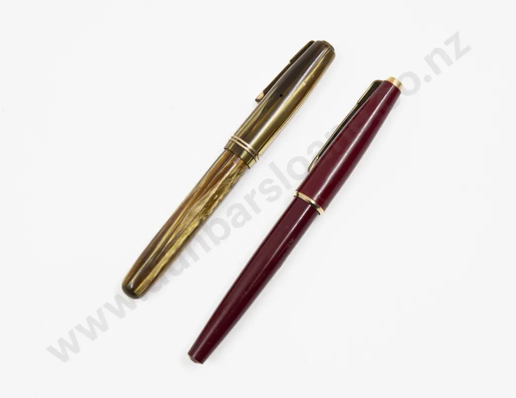Parker Fountain Pen with 14ct Gold Nib and Other Parker Pen Image 1++
