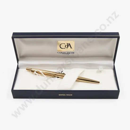 Vintage Caran d'Ache Ball Point Pen in Original Display Box