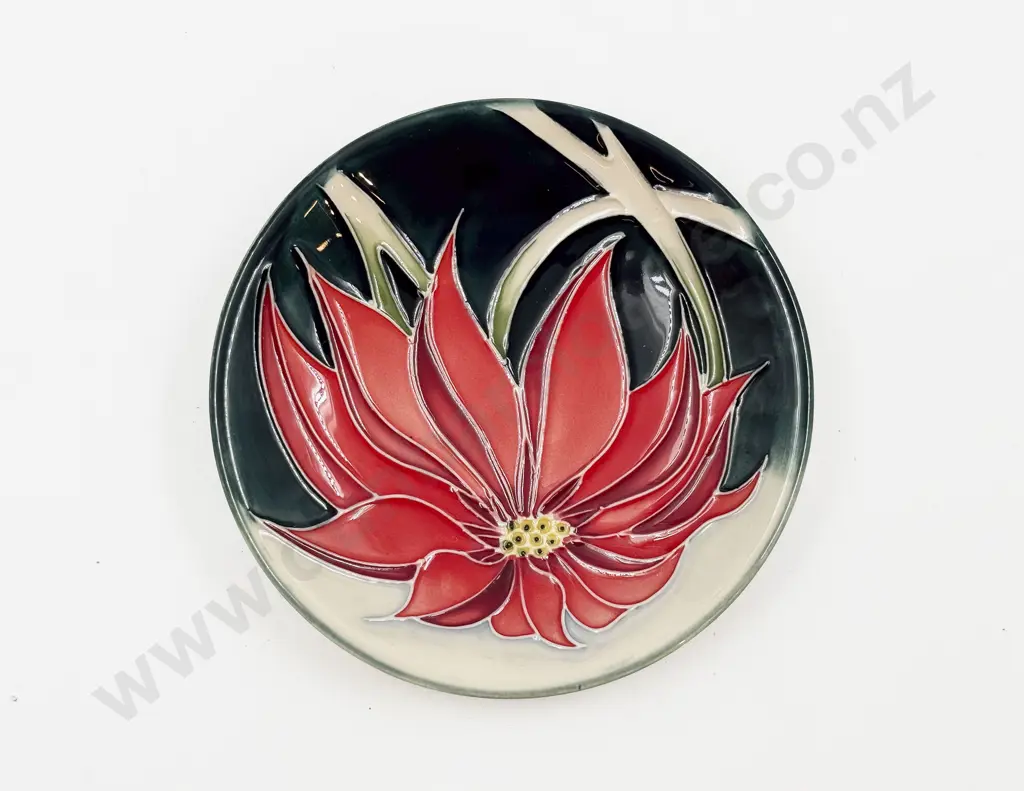 Moorcroft Dish "Florian Dream" with Original Box Image 1++