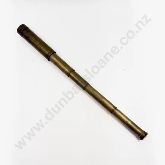 Antique Brass Telescope