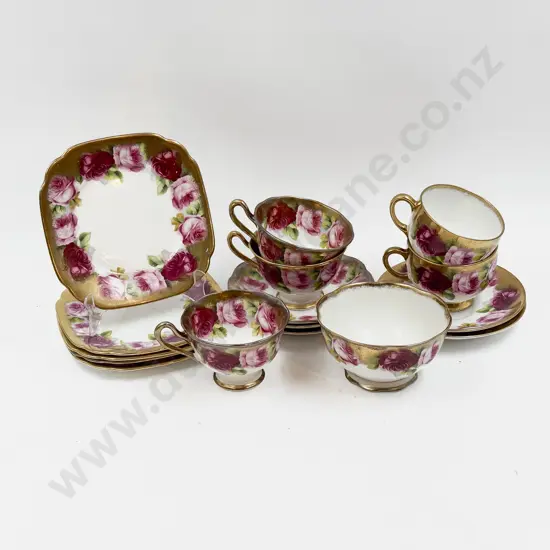 Qty of Assorted Royal Albert "Country Roses" Pattern Tea China
