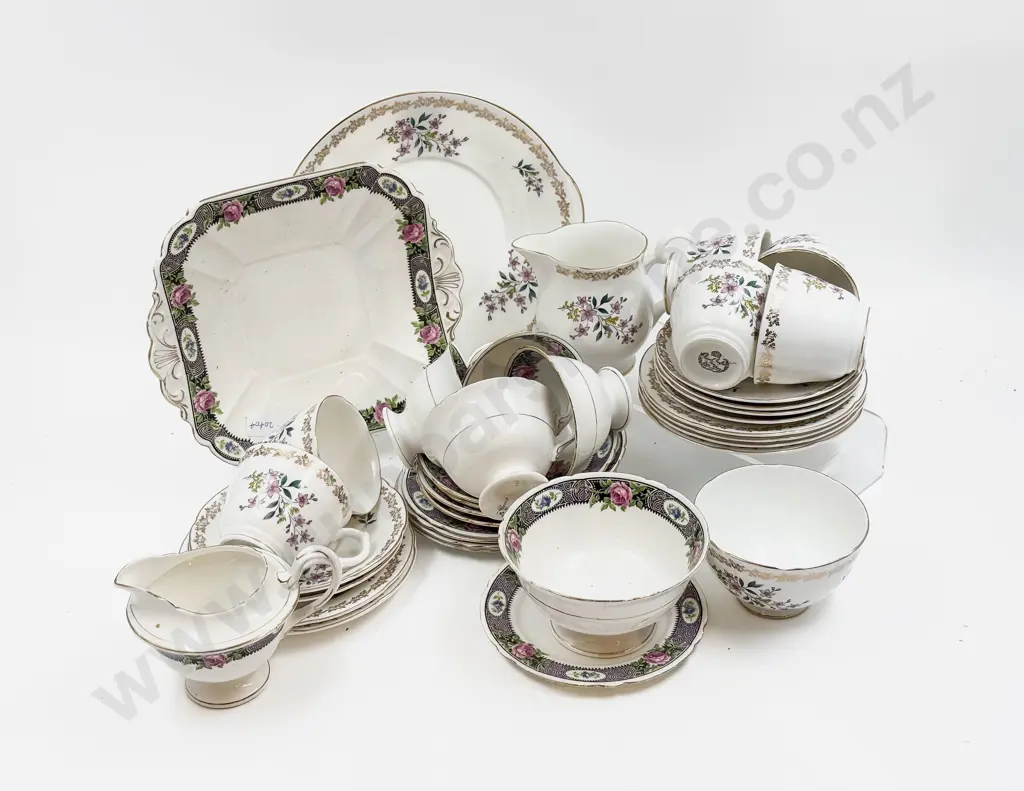 Two Fancy China Part Tea Sets Image 1++