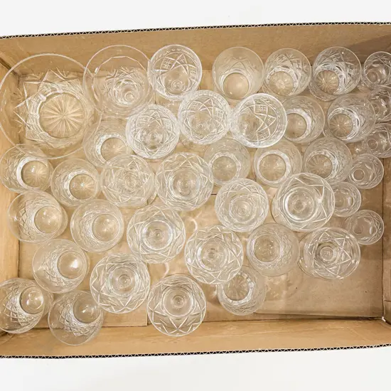 Qty of Assorted Crystal