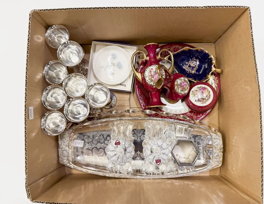 Qty of Assorted S/P together with Limoges & Others Image 1++