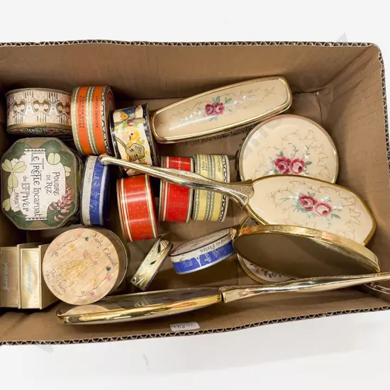 Box Qty including Dressing Table Items & Boxed Soaps