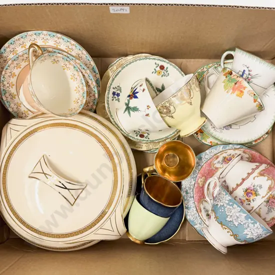 Box Qty of Assorted Fancy China etc