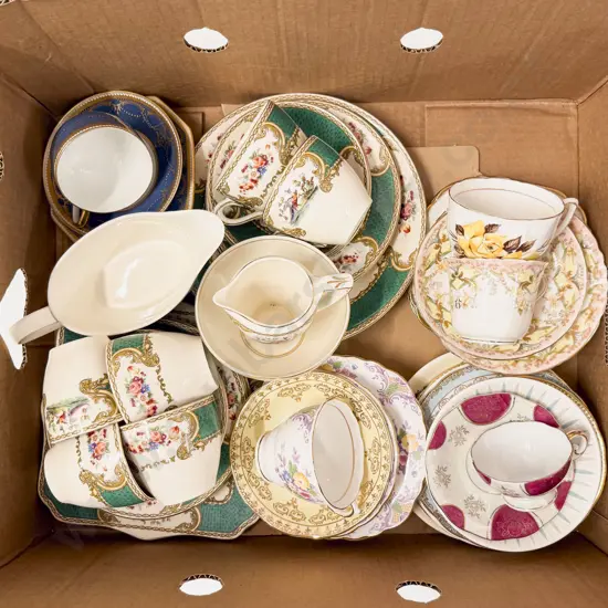 Box Qty of Assorted Fancy Tea China