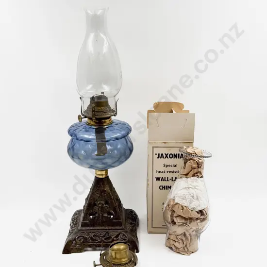Kerosene Lamp & Assorted Accessories