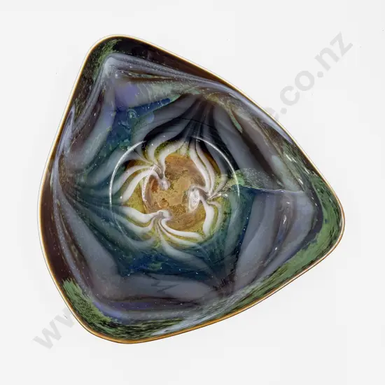 Tony Kuepfer Art Glass Charger