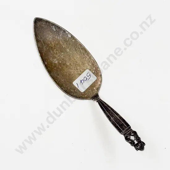 Georg Jensen Acorn Pattern S/S Cake Slice