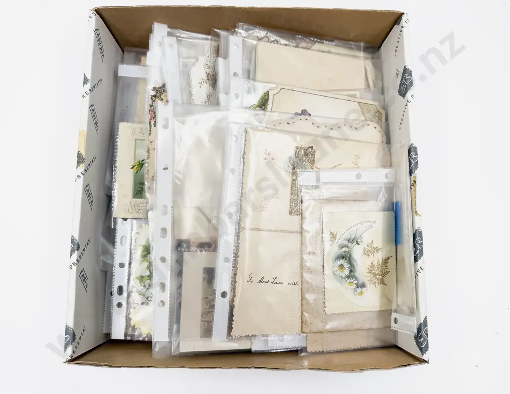 Large Qty of Assorted Vintage Handmade & Other Greeting Cards Image 1++