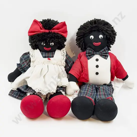 Kate Finn Australia Juliet and Joshua Cloth Rag Dolls 42cm