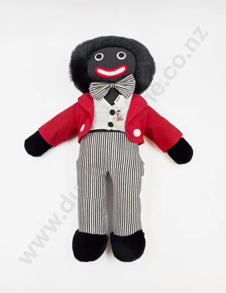 The House of Valentina England Cloth Mr Large Golly with Robertsons Badge Image 1++