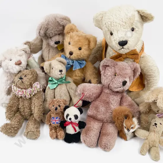 Collection of Collectors Teddy Bears