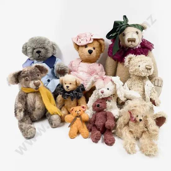 Collection of Commercial and Craft Teddy Bears