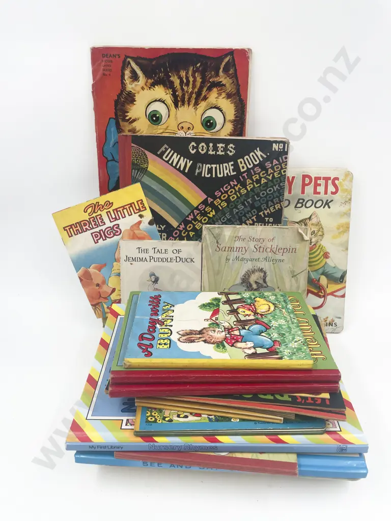 Collection of Vintage Nursery Picture Books Image 1++