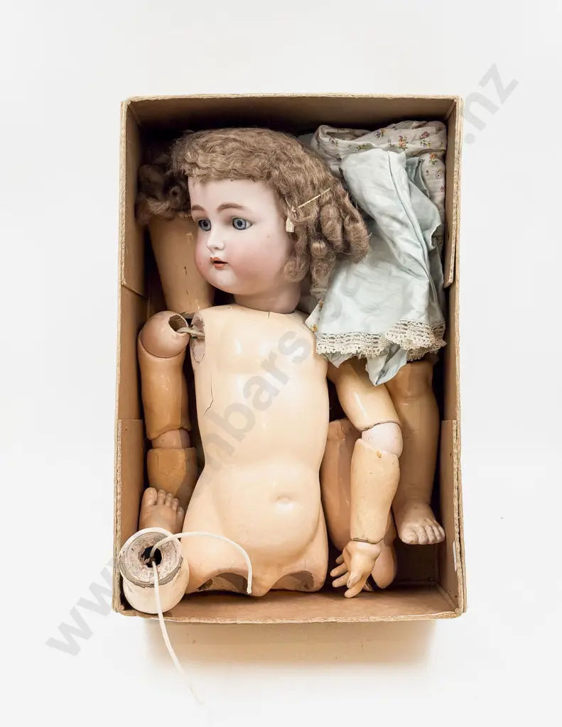Simon and Halbig 76 Antique Bisque Doll Image 1++