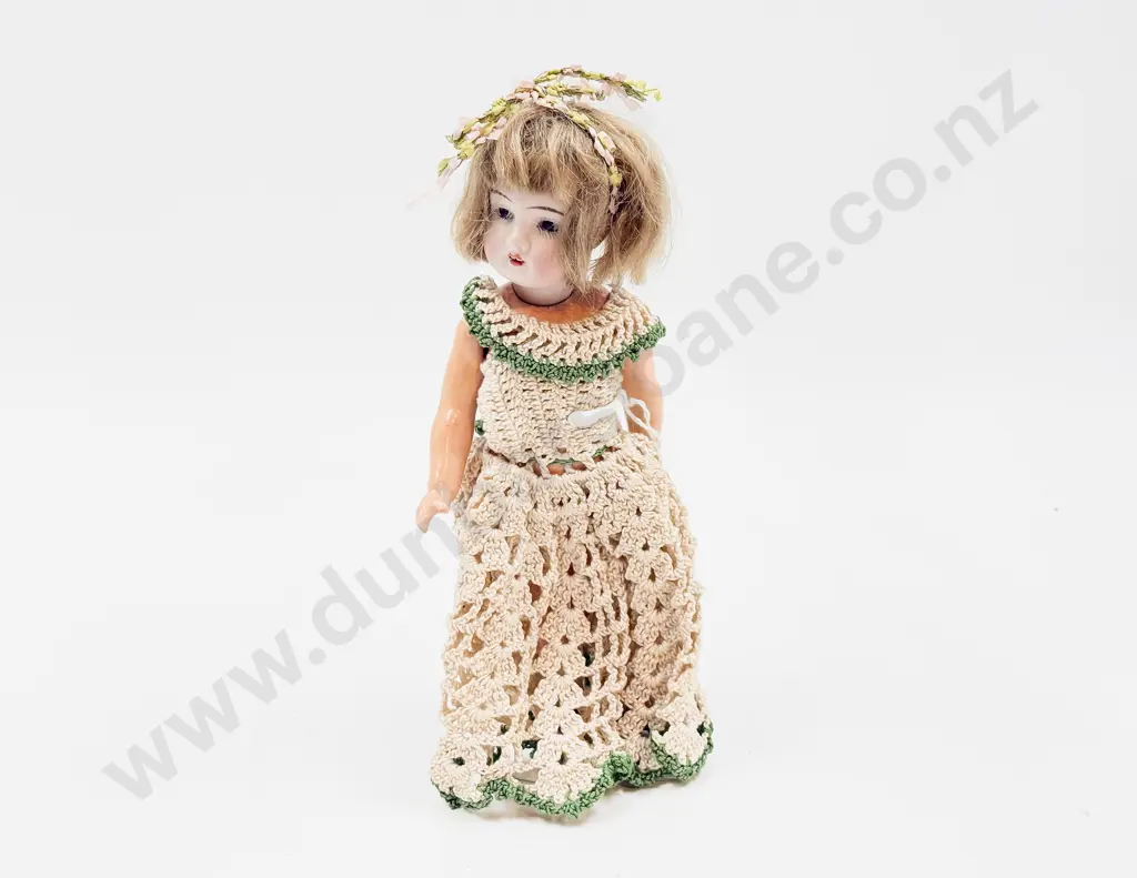 Antique Gebruder Krauss Bisque Doll Image 1++
