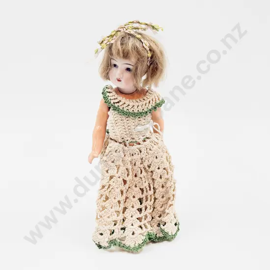 Antique Gebruder Krauss Bisque Doll