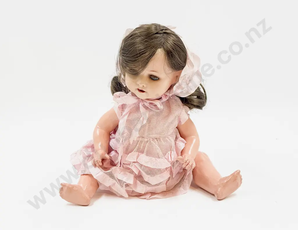 Heubach 320 Painted Bisque Toddler Doll Image 1++