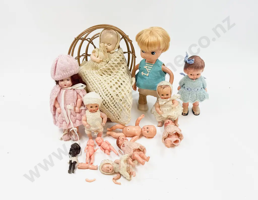 Various Pedigree and Other Small Hard Plastic Character Dolls Image 1++