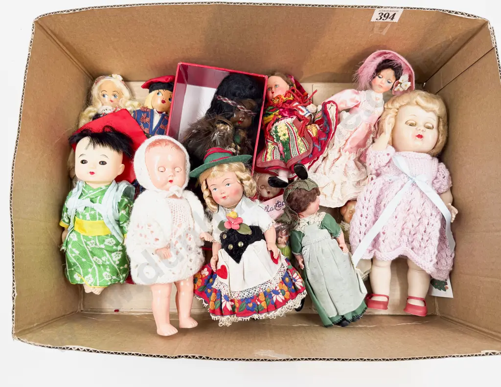 Various Pedigree and Other Small Hard Plastic Character Dolls Image 1++