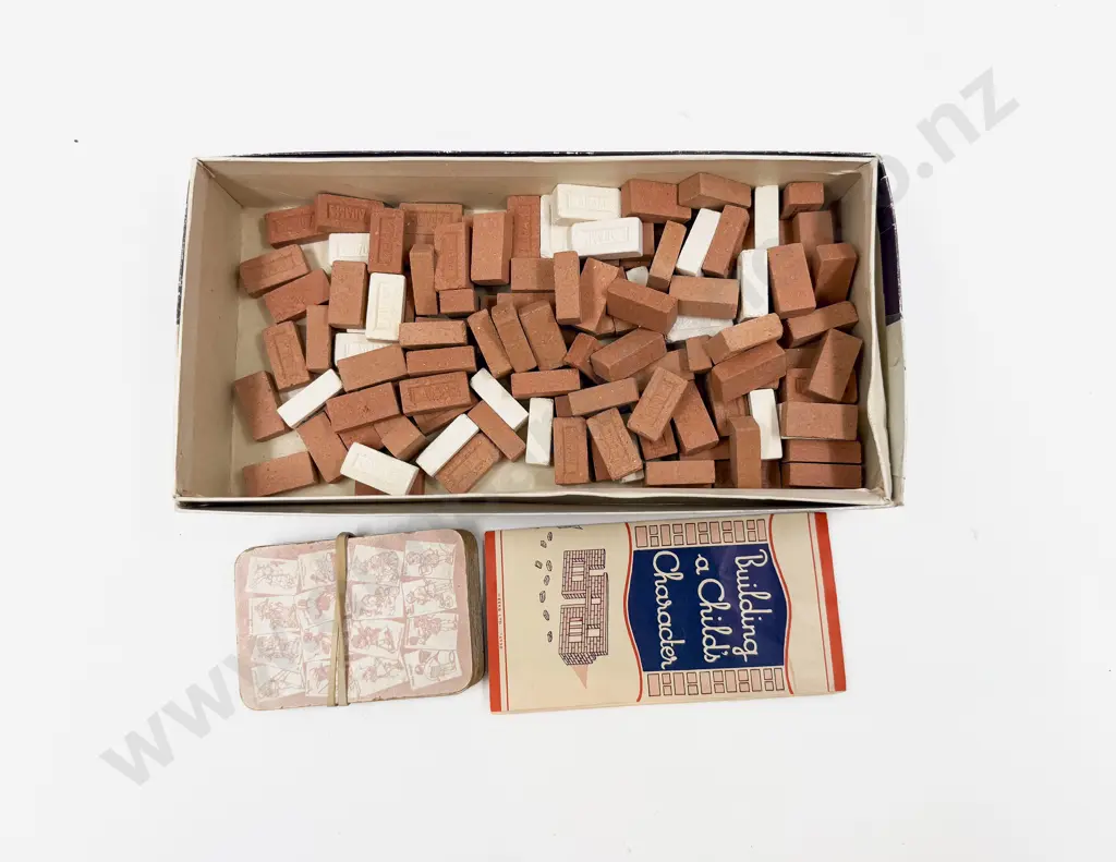 Quantity Luke Adams Pottery Miniature Building Blocks & Card Pack Image 1++