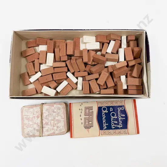 Quantity Luke Adams Pottery Miniature Building Blocks & Card Pack