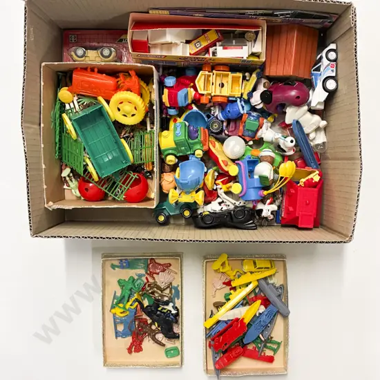 Quantity of Vintage Cereal Modern & Various Plastic Collectable Toys