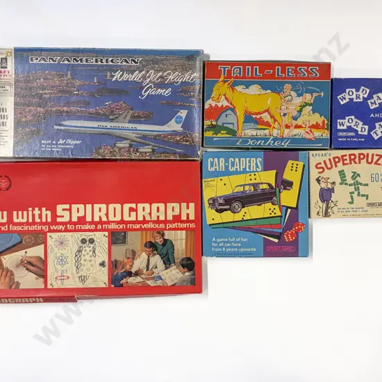 Quantity of Table Top Games Puzzles & Assorted