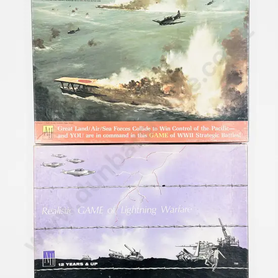 Five Various Boxed Vintage War Games
