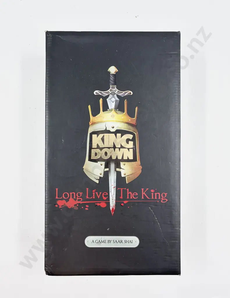 Boxed Saar Shai Long Live The King Board Game Image 1++