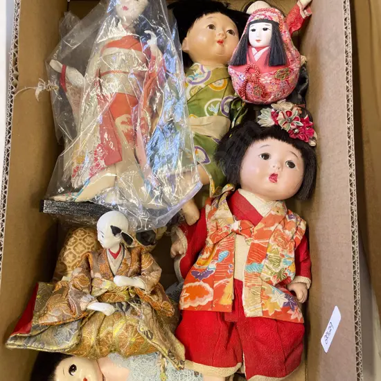 Collection of Japanese Composition Dolls