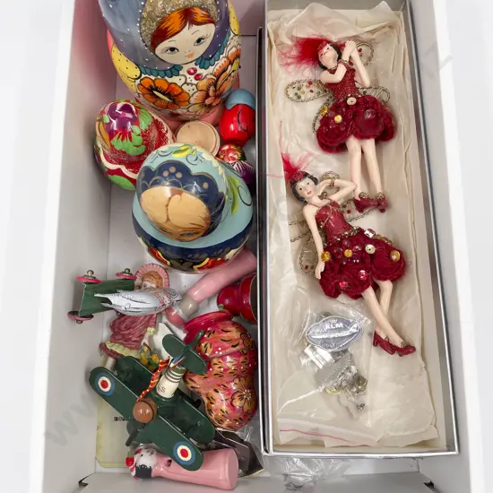 Russian Stacking Dolls and Assorted