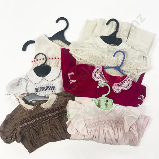 Qty Vintage Toddler Clothing including Smocked Dresses