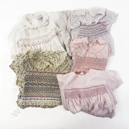 Qty Vintage Toddler Clothing including Smocked Dresses