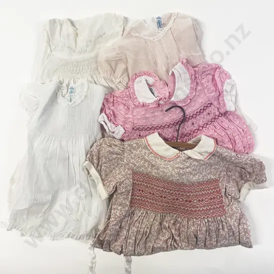 Qty Vintage Toddler Clothing including Smocked Dresses