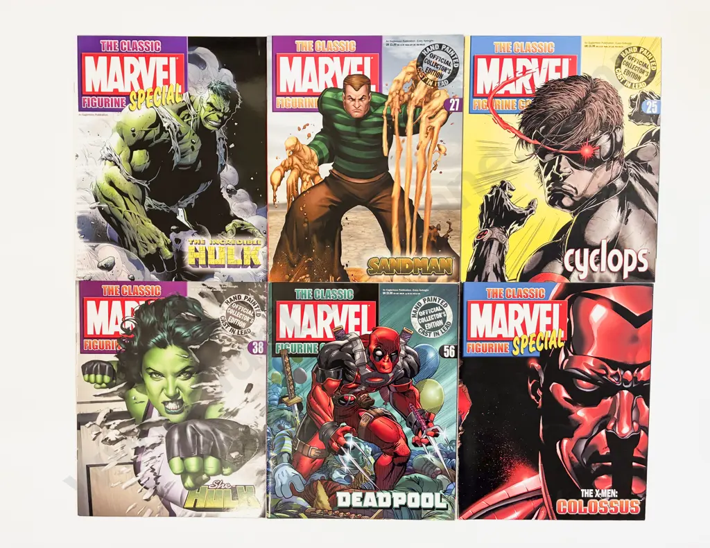 Qty The Classic Marvel Collection Graphic Novels Image 1++