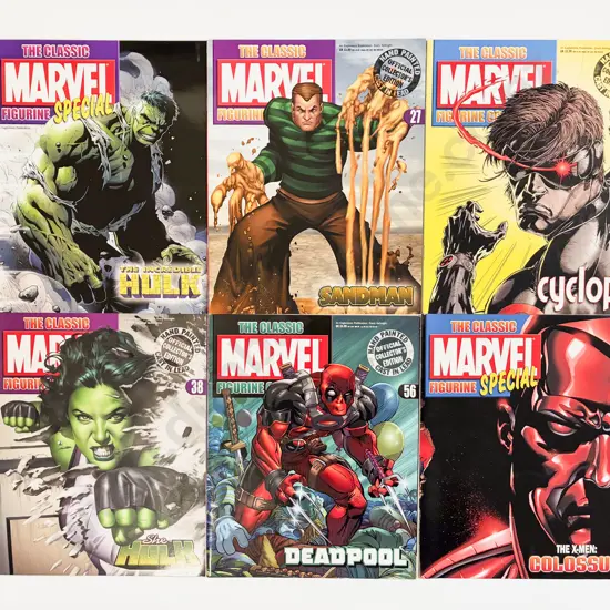 Qty The Classic Marvel Collection Graphic Novels