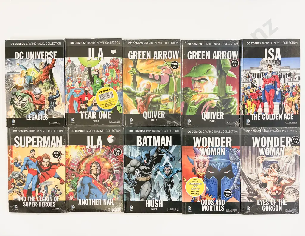 Qty of DC Comics Graphic Novel Collections Image 1++
