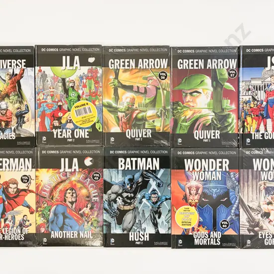 Qty of DC Comics Graphic Novel Collections