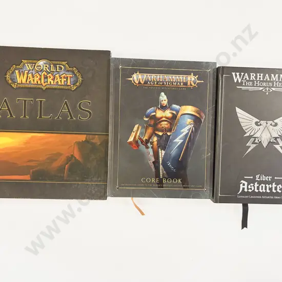 Warhammer and World of Warcraft Guide Books