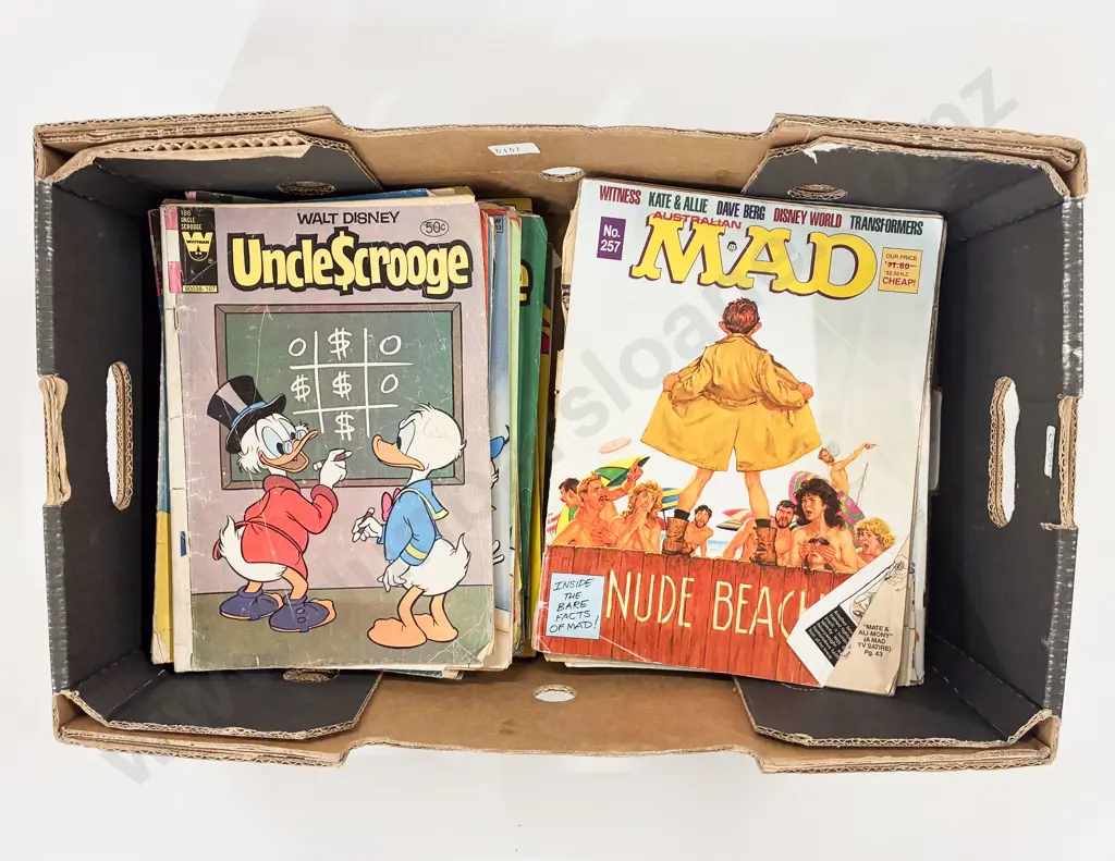 Small Qty of Walt Disney and Other Vintage Comics Image 1++