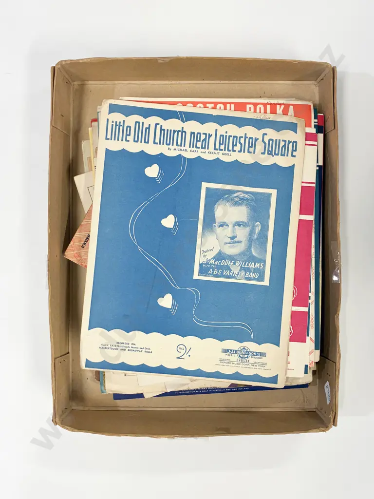 Small Qty of Vintage Music Image 1++