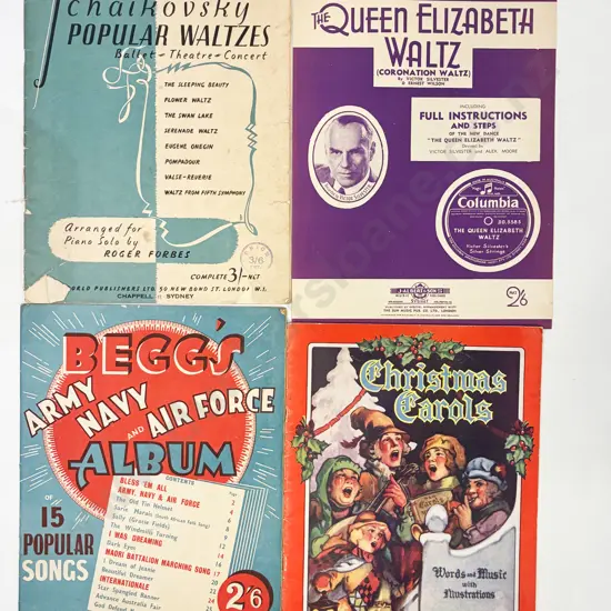 Small Qty of Vintage Music