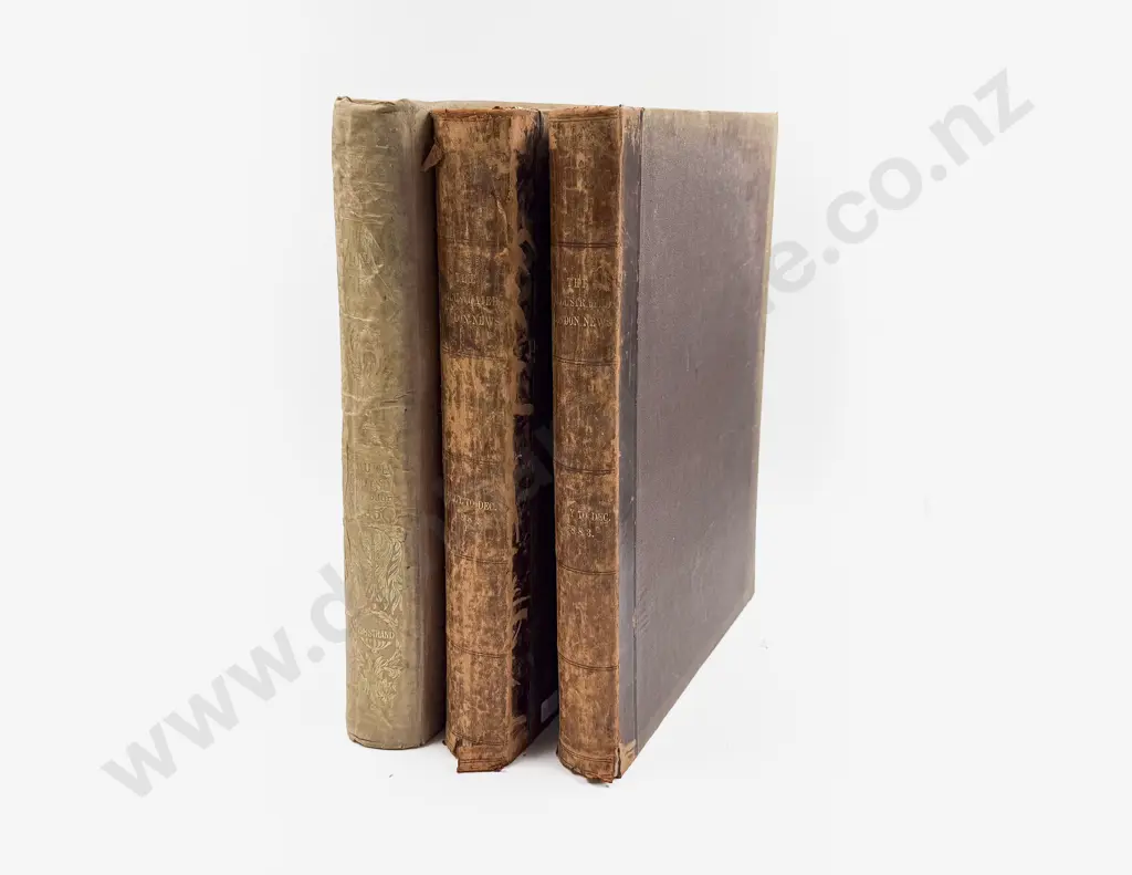 Three Various Volumes of The Illustrated London News Image 1++