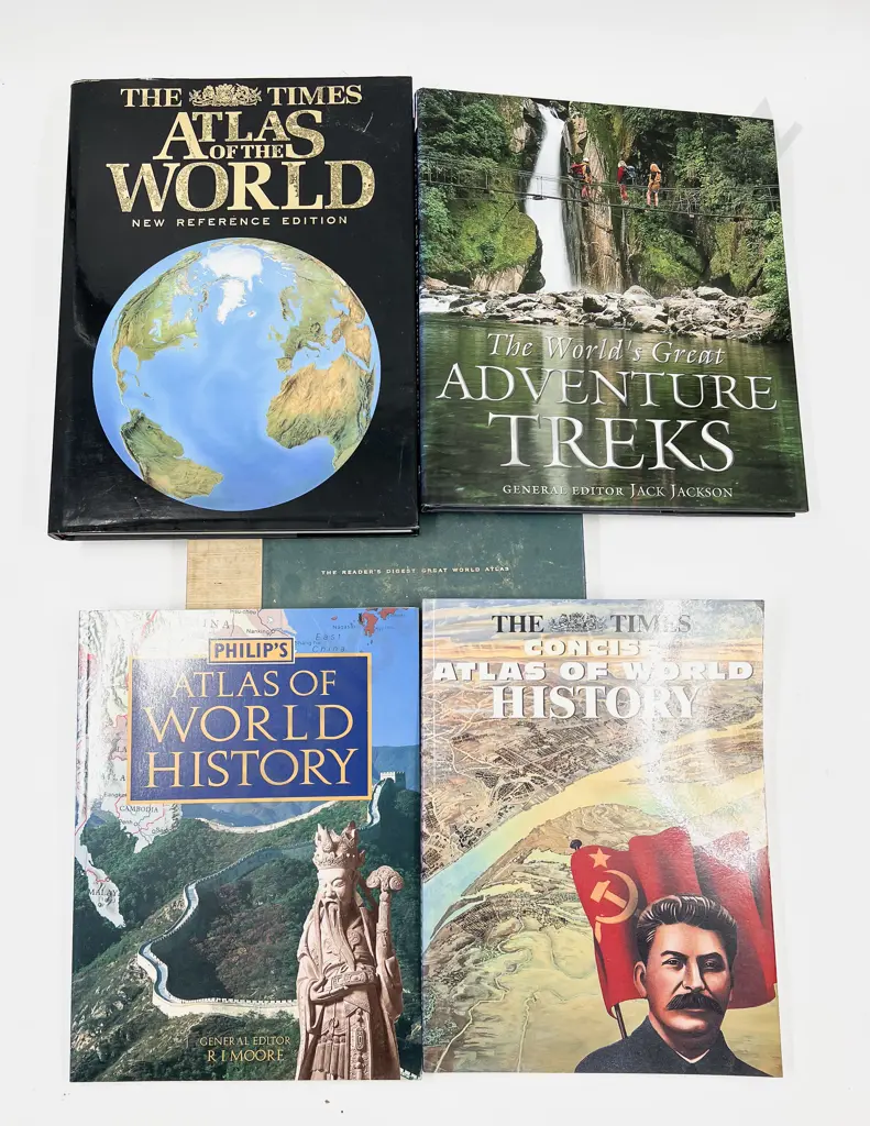 Five Assorted World History Reference Image 1++
